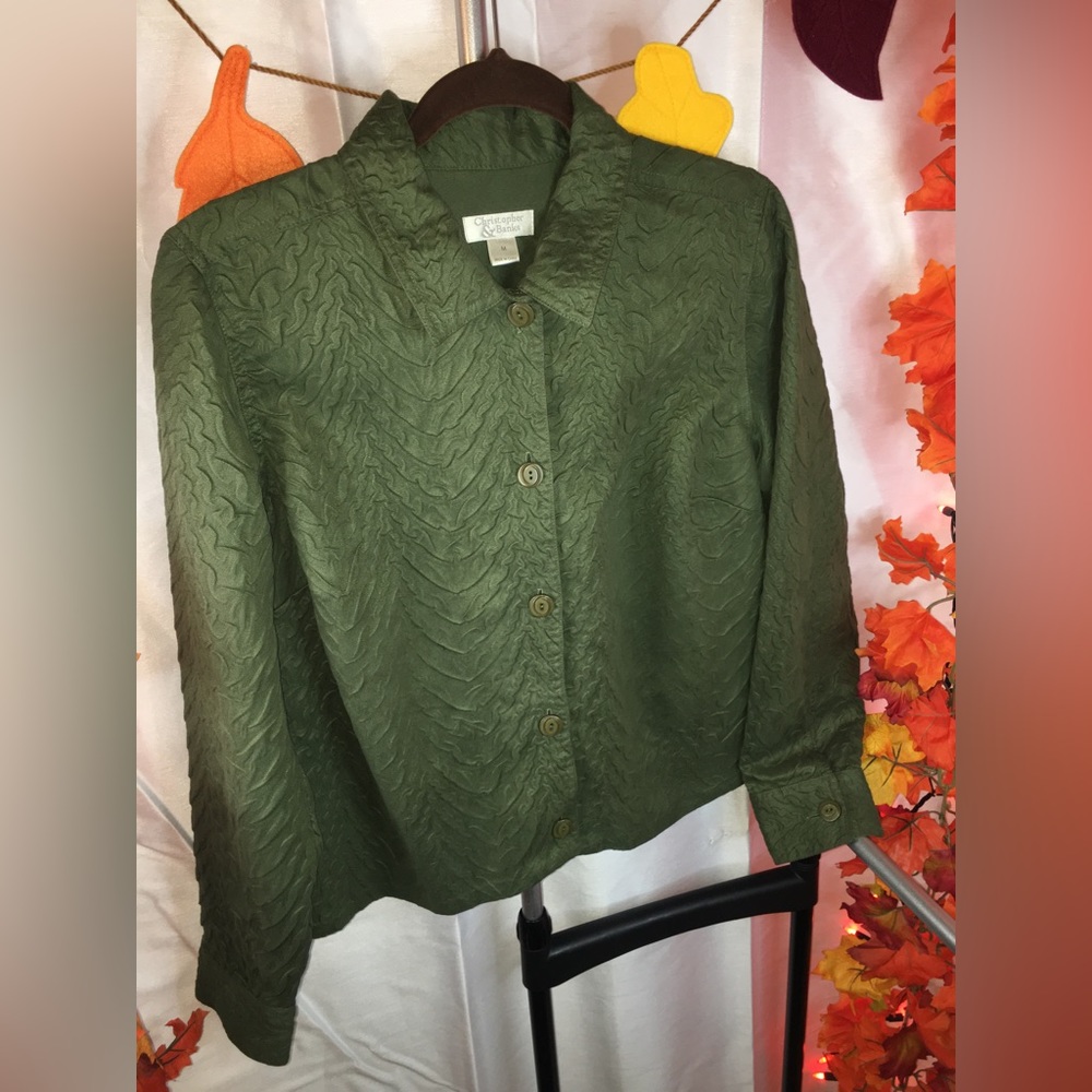 Christopher & Banks | Women’s Olive Green Jacket